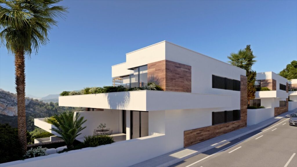 Upper floor bungalow in Benitachell (Cumbre del Sol)