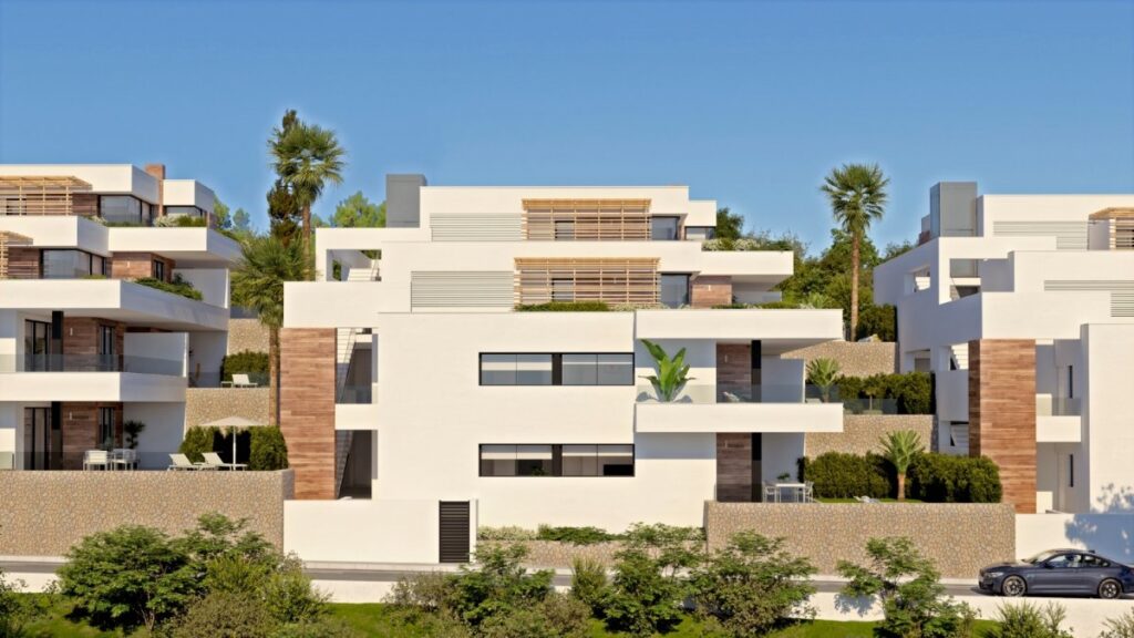 Upper floor bungalow in Benitachell (Cumbre del Sol)