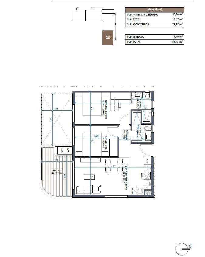 Apartment in Guardamar del Segura (Camino Puerto)