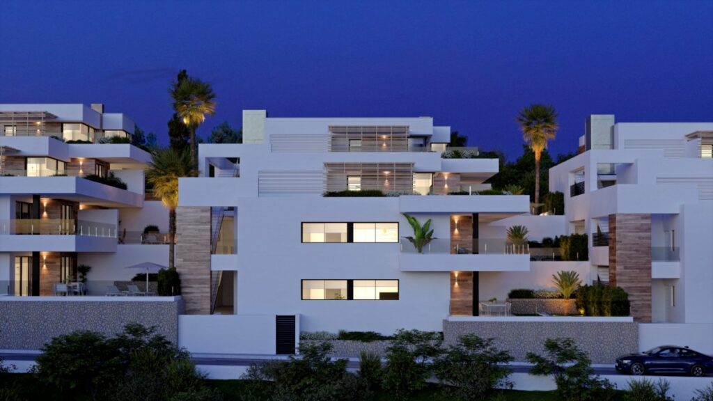 Upper floor bungalow in Benitachell (Cumbre del Sol)