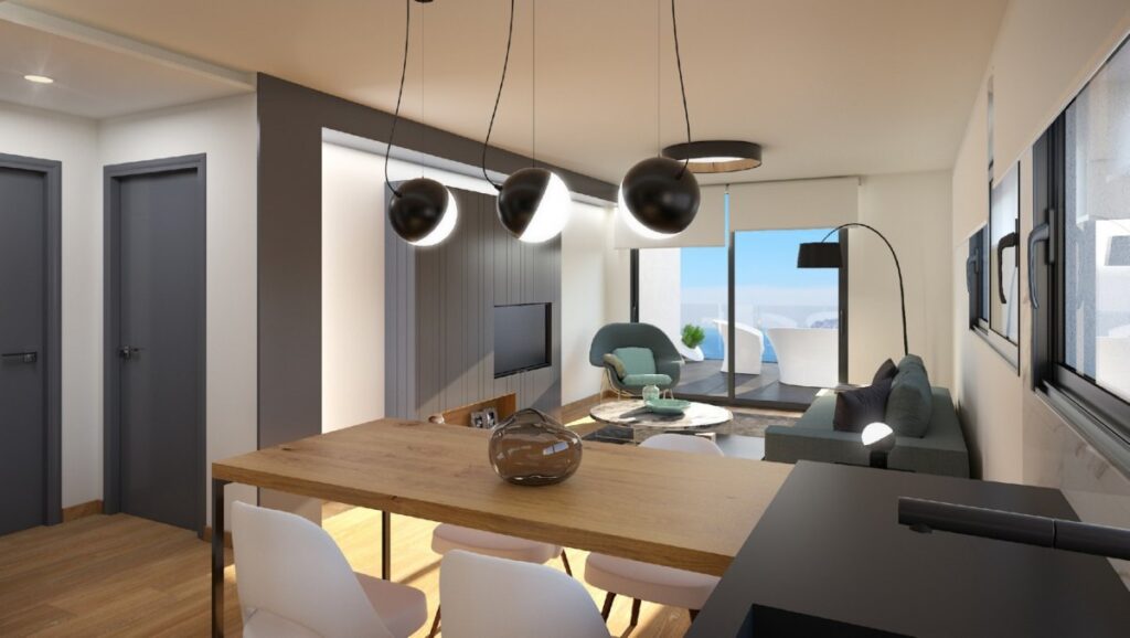 Upper floor bungalow in Benitachell (Cumbre del Sol)